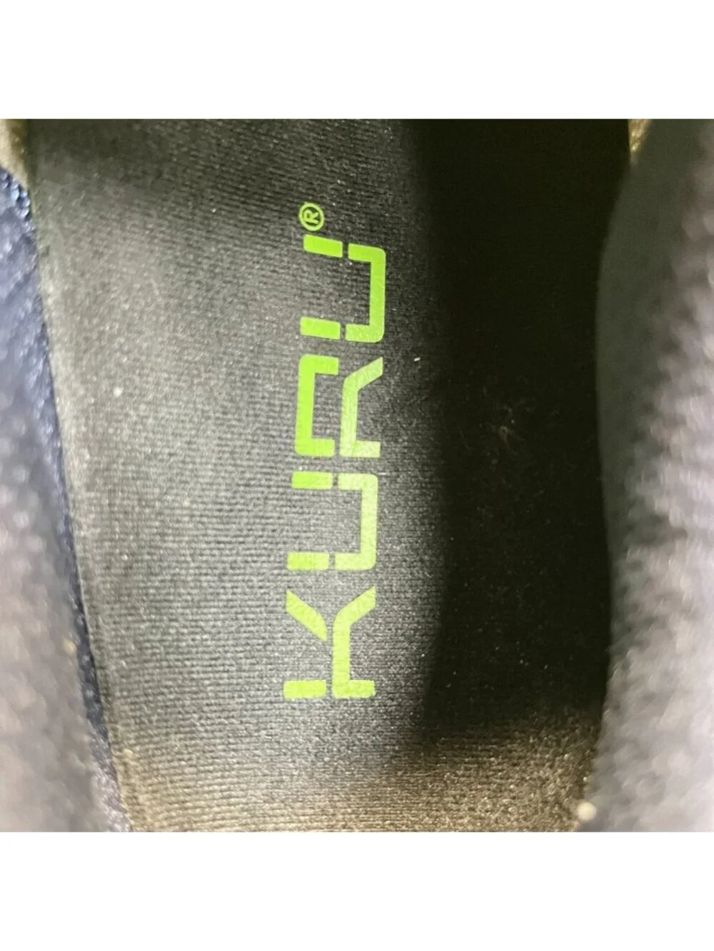 Kuru Quantum 2.0 Womens Size 8.5 Gray Black Athletic Running Shoes Sneakers